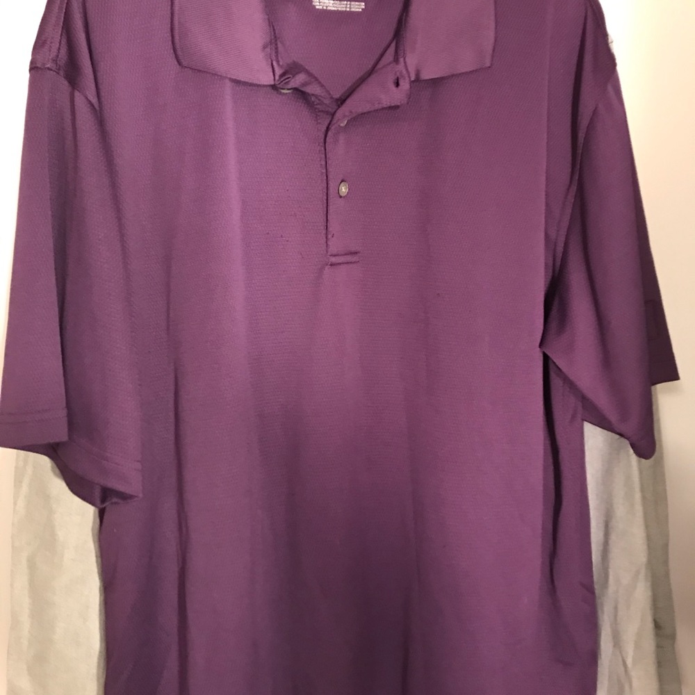 PGA polo size extra large. Plum color